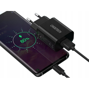 CARICABATTERIE DI RETE 4 x USB QUICK CHARGE 3.0