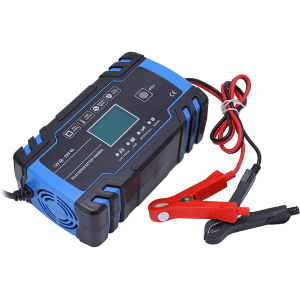 CARICABATTERIE AUTOMATICO12V 8A-24V 4A CON FUNZIONE DI RIPARAZIONE BATTERIA