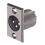 SPINA XLR 3 POLI PER MICROFONO TIPO STANDARD