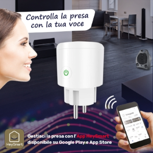 PRESA SMART WIFI CON MISURATORE DI CONSUMI - HEYPLUG16  -
