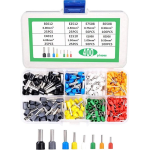 PUNTALINI A CRIMPARE IN RAME da 0.5 a 6mmq KIT DA 400pz 