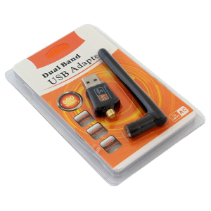 ADATTATORE USB WIFI DOPPIA BANDA 2,4/5 GHz 