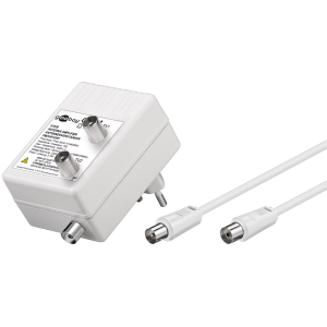 AMPLIFICATORE D'ANTENNA CON 2 USCITE 15-30 dB REGOLABILE