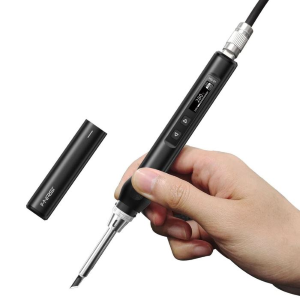 SALDATORE STILO INTELLIGENTE con batteria ricaricabile FNIRSI HS-01  