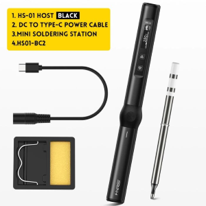 SALDATORE STILO INTELLIGENTE con batteria ricaricabile FNIRSI HS-01  