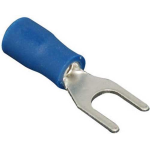 TERMINALI FORCELLA  5,3mm PREISOLATI BLU' conf. 20pz