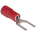 TERMINALI FORCELLA  5,3mm PREISOLATI ROSSI conf. 20pz