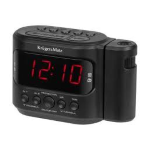 RADIOSVEGLIA DIGITALE CON PROIEZIONE LED - FM - ALLARME