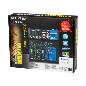 MIXER AUDIO 4 CANALI CON BLUETOOTH  PRMX 4 