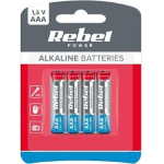 PILE ALKALINE MINISTILO REBEL BLISTER 4pz