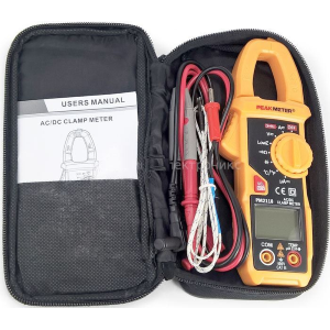 PINZA AMPEROMETRICA PM2118 E MULTIMETRO pinza AC/DC 600A automatico