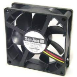 VENTOLA ASSIALE 92x92x25 mm 12Vdc 3 FILI