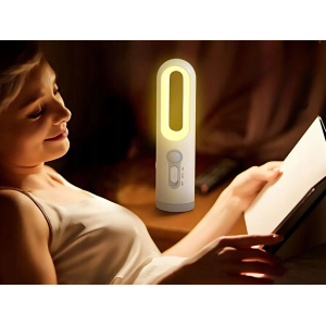 LAMPADA NOTTURNA A LED CON SENSORE DI MOVIMENTO E FUNZIONE TORCIA 