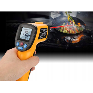 TERMOMETRO LASER SENZA CONTATTO PIROMETRO -50 +550°C