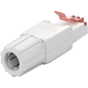 SPINA RJ45 CAT6 NON SCHERMATA CHIUSURA A PRESSIONE
