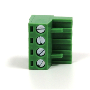 MORSETTIERA EUROPLUG 4 POLI FEMMINA Passo 5mm 