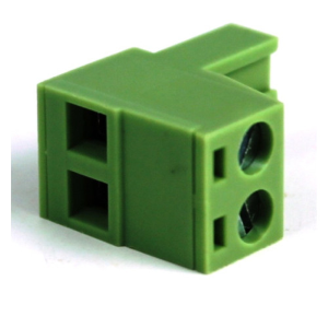 MORSETTIERA EUROPLUG 2 POLI FEMMINA Passo 5mm 