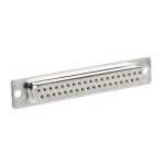 CONNETTORE SUB-D37 POLI FEMMINA A SALDARE 