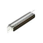 CONNETTORE SUB-D 37 POLI MASCHIO A SALDARE 