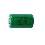 BATTERIA RICARICABILE NI-MH 2/3 AF (1/2 A) SENZA LAMELLE