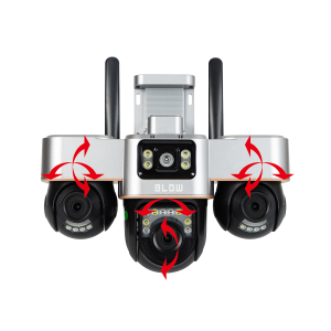 TELECAMERA WIFI 3 obiettivi rotanti 6MP V-BP36 