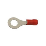 TERMINALI AD OCCHIELLO PREISOLATO foro Ø 6,5mm ROSSO 20pz.