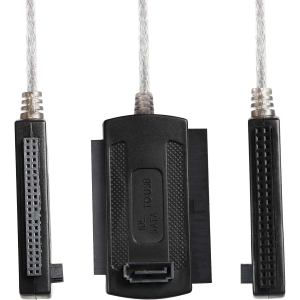 CONVERTITORE da USB a IDE da 2,5" e 3,5" + S-ATA