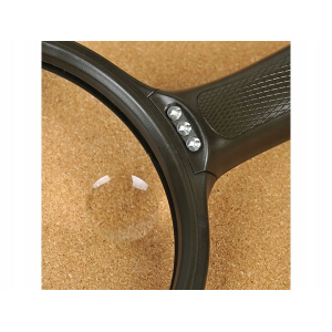 LENTE INGRANDIMENTO Ø120mm con 3 led