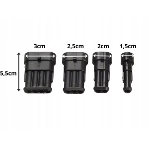 CONNETTORI ERMETICI ED IMPERMEABILI SUPERSEAL set da 352 pezzi