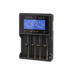 CARICABATTERIA VC4 4 POSTI PER BATTERIE LI-ION - NIMH - NICD 