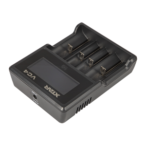 CARICABATTERIA VC4 4 POSTI PER BATTERIE LI-ION - NIMH - NICD 