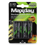 BLISTER 4 MINISTILO RICARICABILI NI-MH 2800mAh