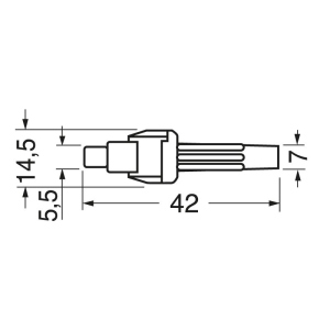 PORTAFUSIBILE VOLANTE 5X20