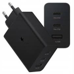 CARICABATTERIA QUICK CHARGE GaN 220V 60W (PD 33W e QC 3.0 32W) CON USB A + USB C 