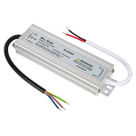 ALIMENTATORE STABILIZZATO IP67 12V 5A 60W case in metallo