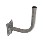 SUPPORTO MURO CM.26 PER PARABOLE - TUBO Ø 40X1,4 mm