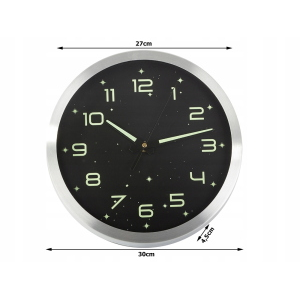 OROLOGIO DA PARETE SILENZIOSO Ø cm.30