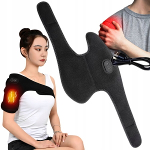 MASSAGGIATORE PER SPALLE, GINOCCHIA, GOMITO E BRACCIA CON RISCALDAMENTO E VIBRAZIONE, 3 MODALITÀ, USB UNIVERSALE