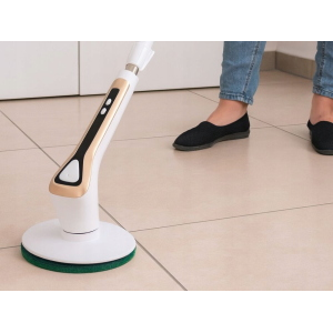 SPAZZOLA ROTANTE ELETTRICA PER FUGHE, PIASTRELLE E PAVIMENTI – SET COMPLETO PER LA PULIZIA