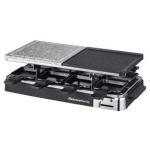 PIASTRA LISCIA E GRILL, raclette e termostato regolabile 1200W  mod.OLIMPIA