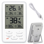 STAZIONE METEO LCD CON TERMOMETRO, SONDA, IGROMETRO E MAGNETE – WIRELESS | AL-9A