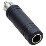 ADATTATORE SPINA RCA - PRESA JACK 6,3 MONO