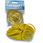 ELASTICI IN GOMMA 200mm PER UFFICIO/SCUOLA - COLORE GIALLI 