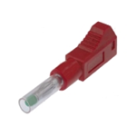 SPINA BANANA DI SICUREZZA DIAM. 4MM ROSSA