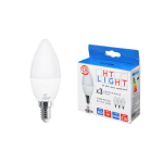 LAMPADE LED 5W OLIVA E14 L.NATURALE Conf. 3pz 